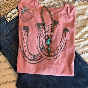 Torrid Coral Relaxed Fit Tee